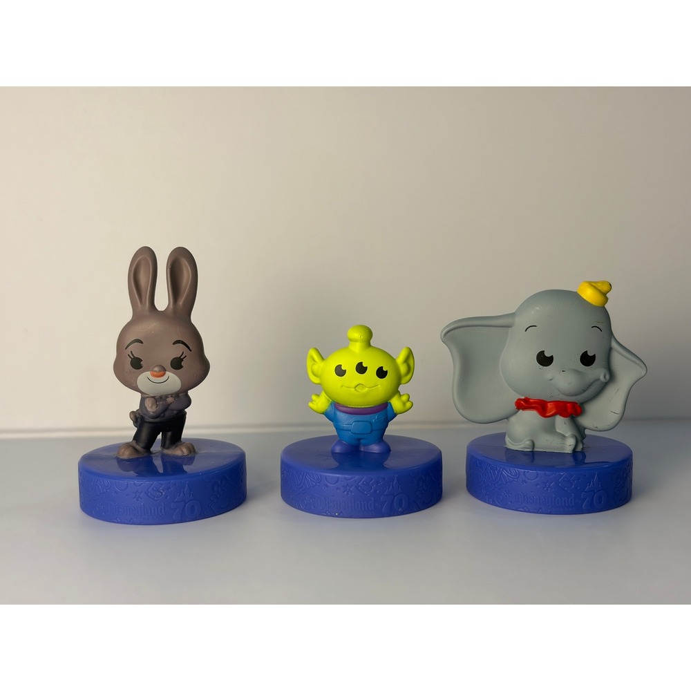 McDonalds Disney 70th Anniversary Happy Meal Toys Bundle [Figures only]